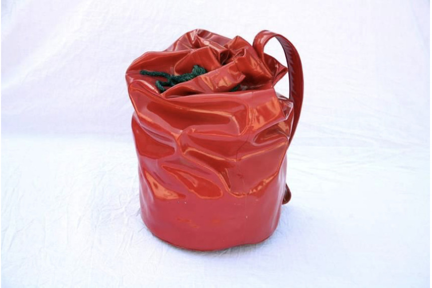 Luggage, bronze sculpture, 2008, image 10
