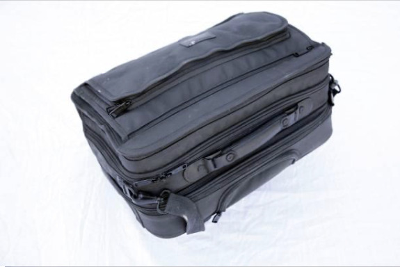 Luggage, bronze sculpture, 2008, image 12