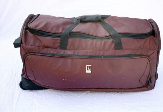 Luggage, bronze sculpture, 2008, image 14