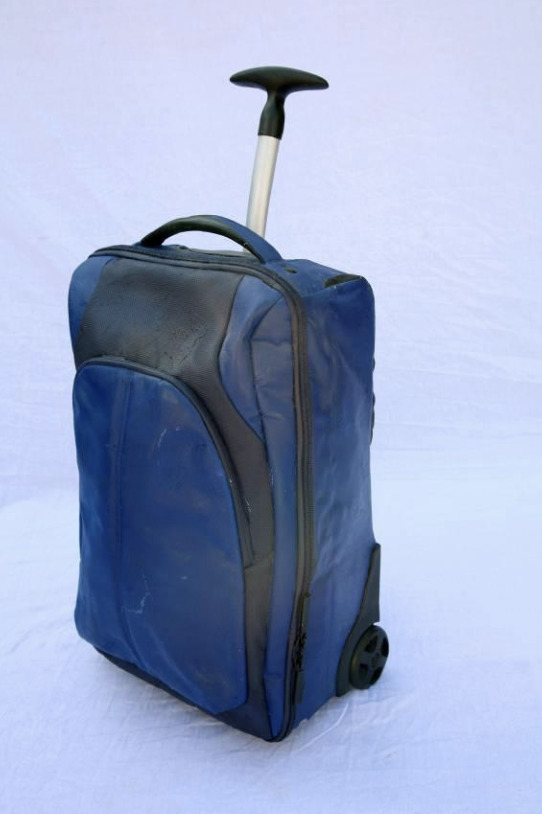 Luggage, bronze sculpture, 2008, image 17