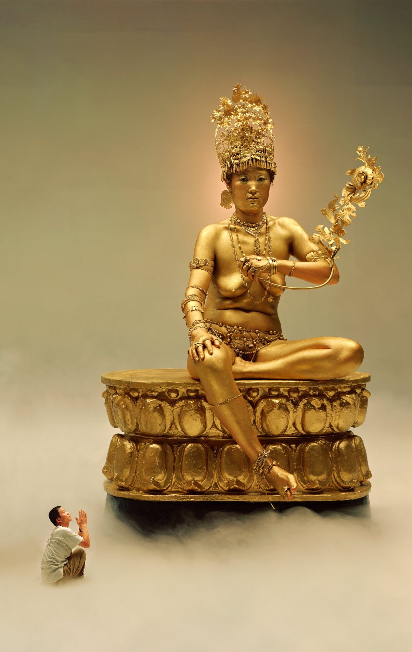 Incarnation (left panel), 190×120cm, 2002