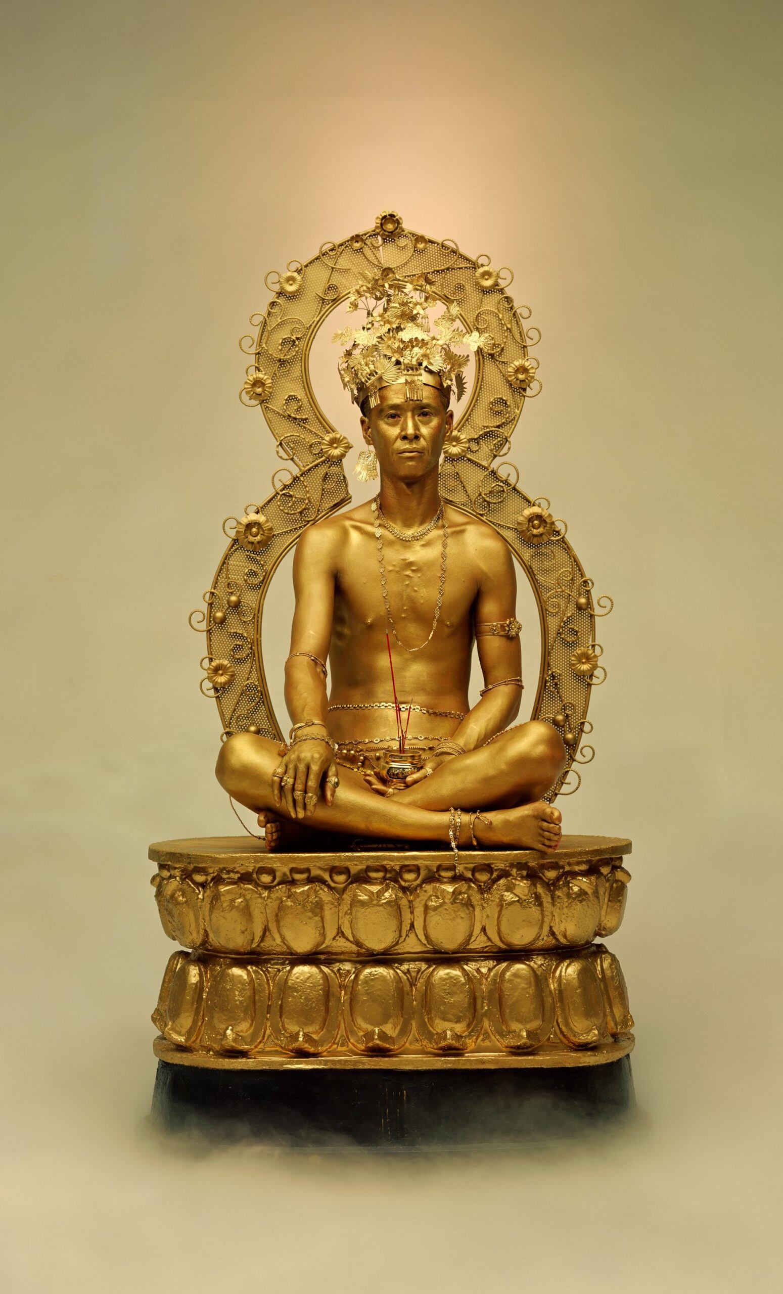 Incarnation (center panel), 190×115cm, 2002