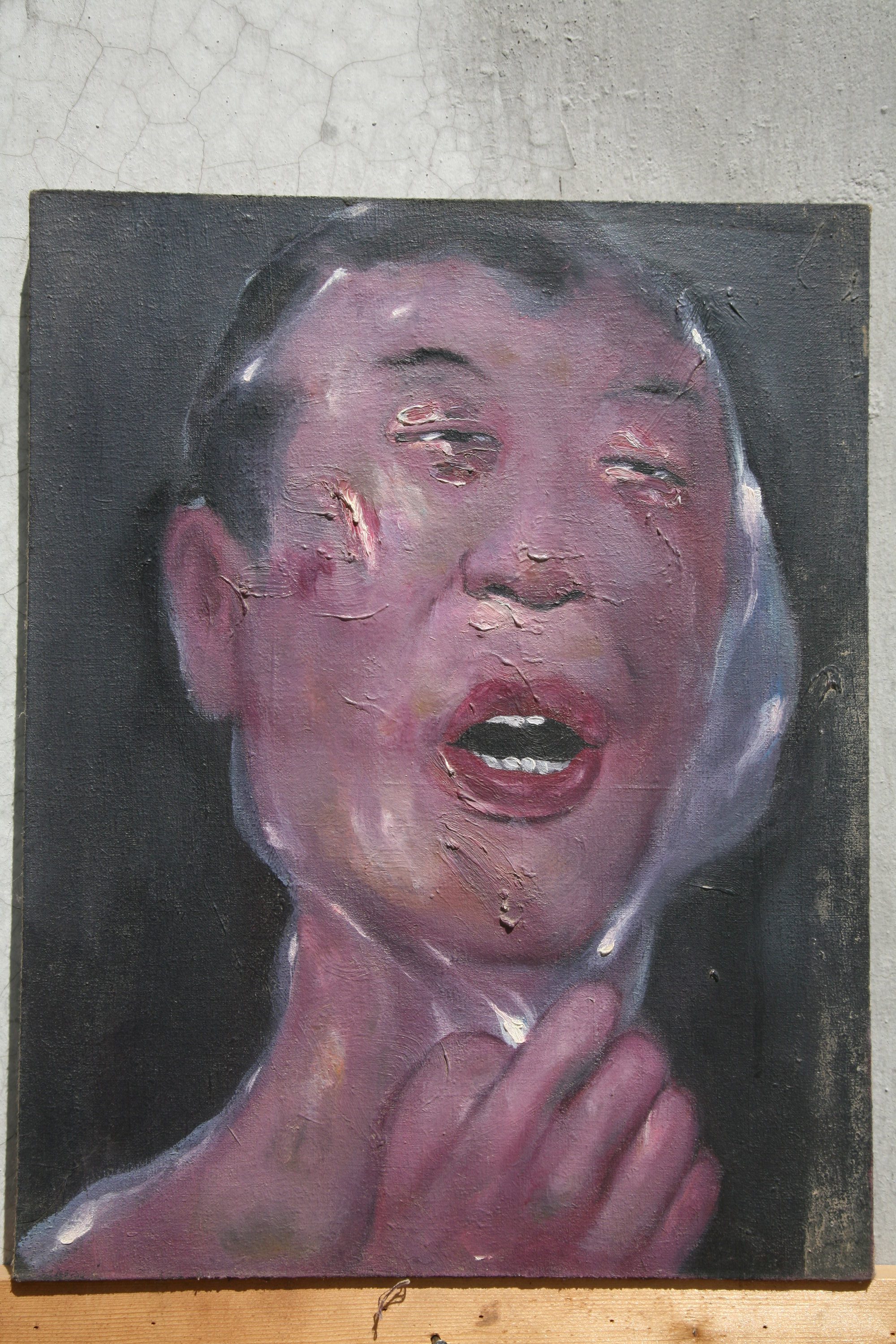 Dysphasia (head) series, no.1, 1995