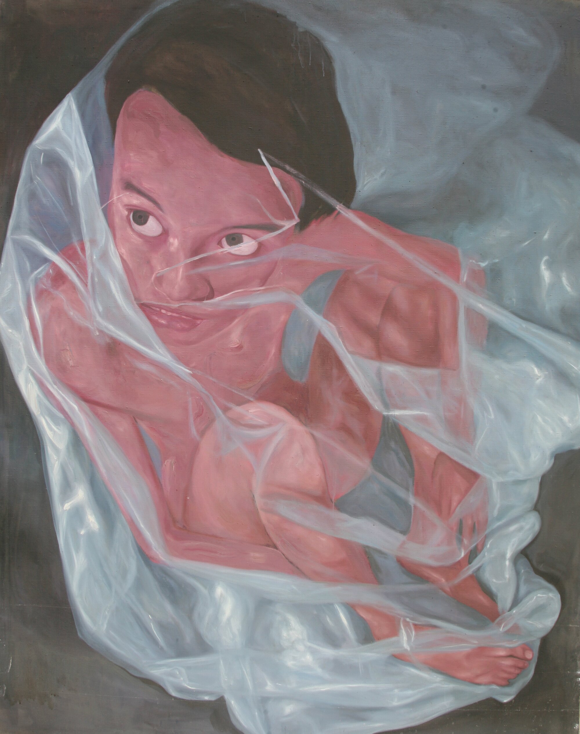 Dysphasia series No.2,220x175cm.1995