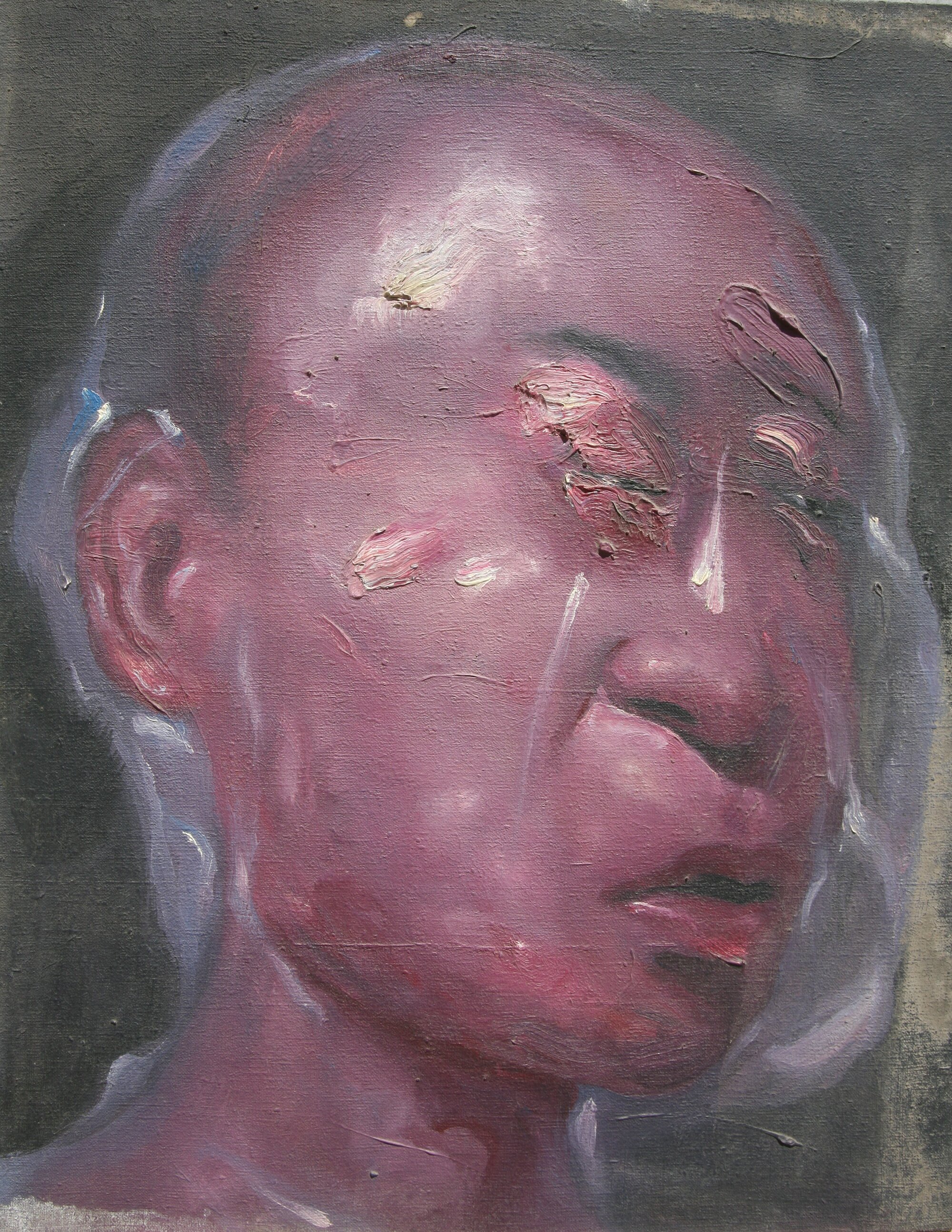 Speechless series No.1,50x40cm,1996