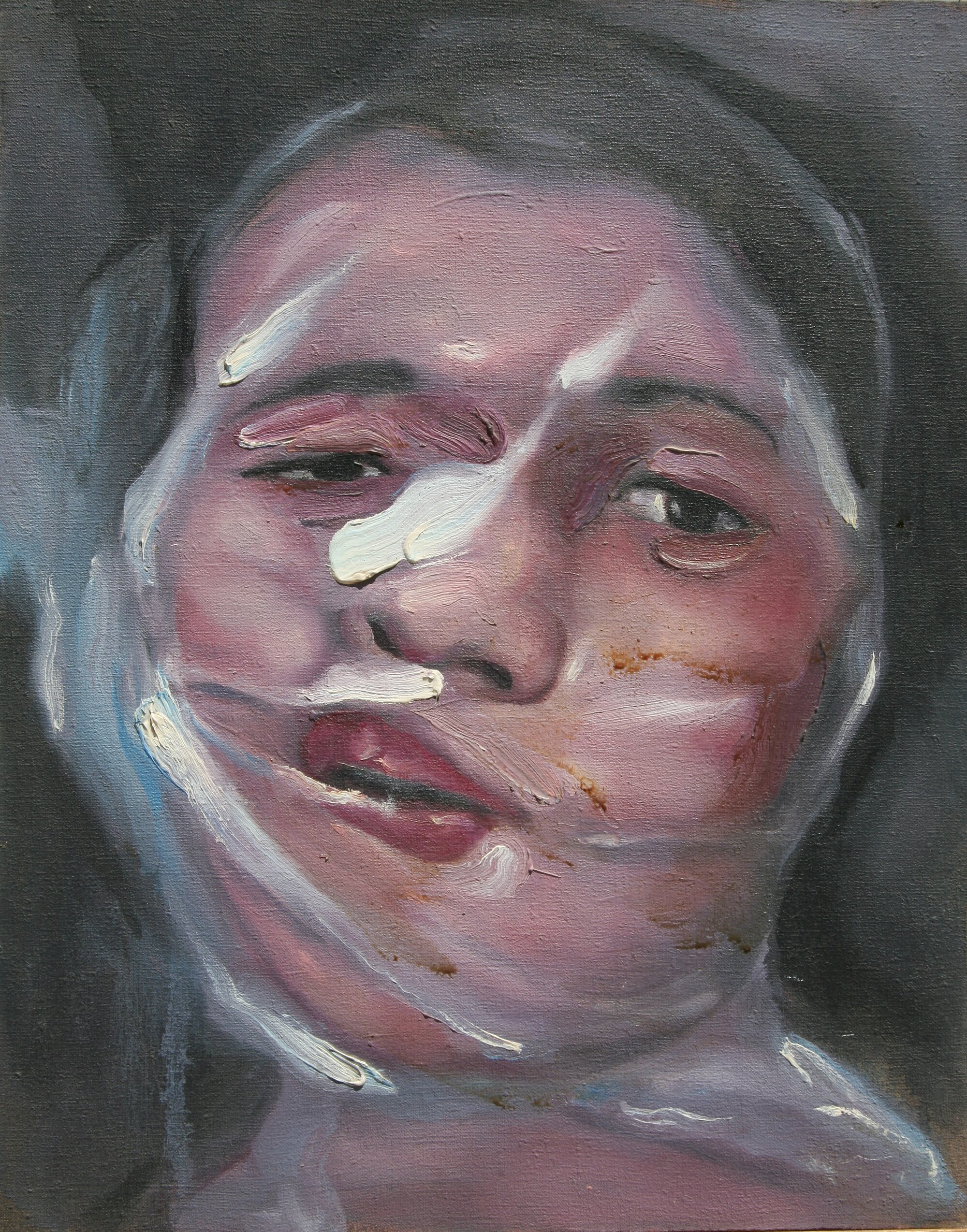 Speechless series No.5,50x40cm,1996