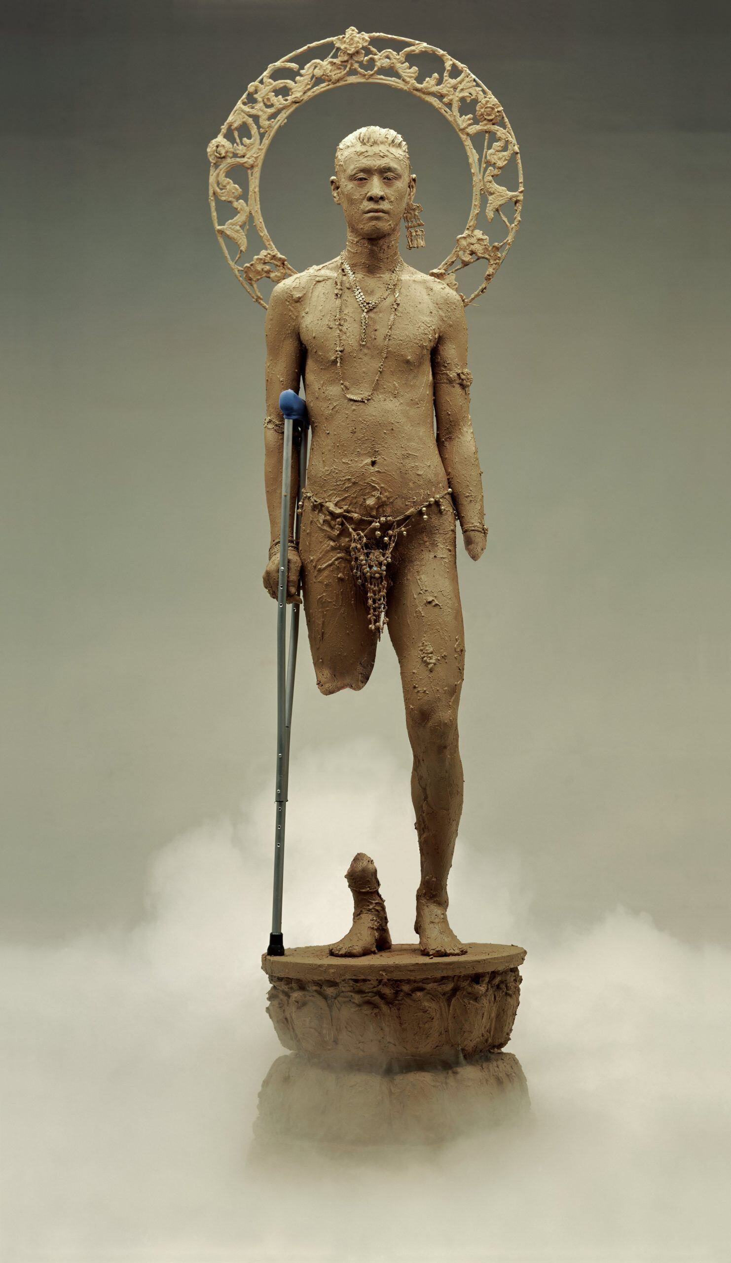 Pre-Incarnation (center panel), 190×115cm, 2002