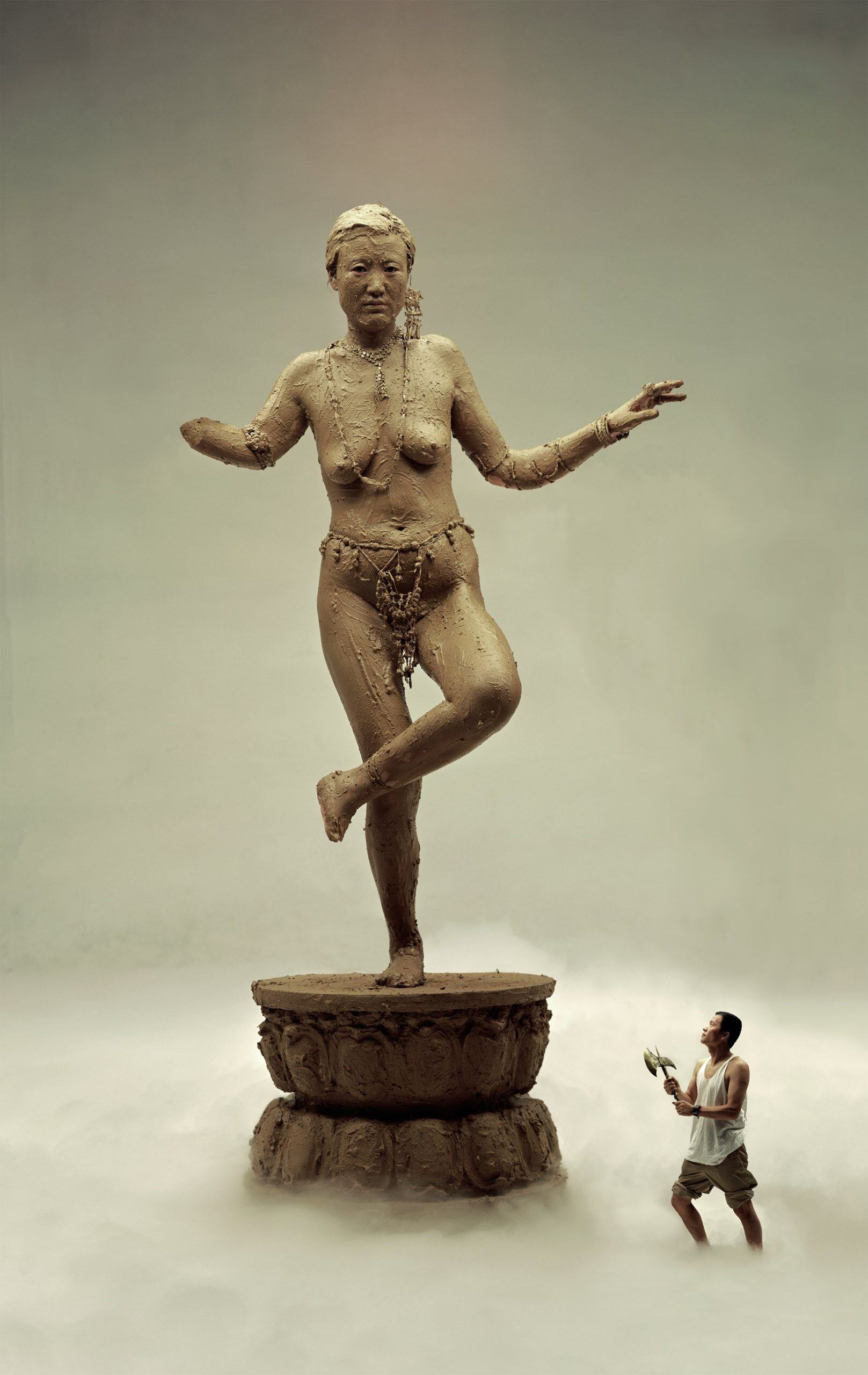 Pre-Incarnation (right panel), 190×120cm, 2002